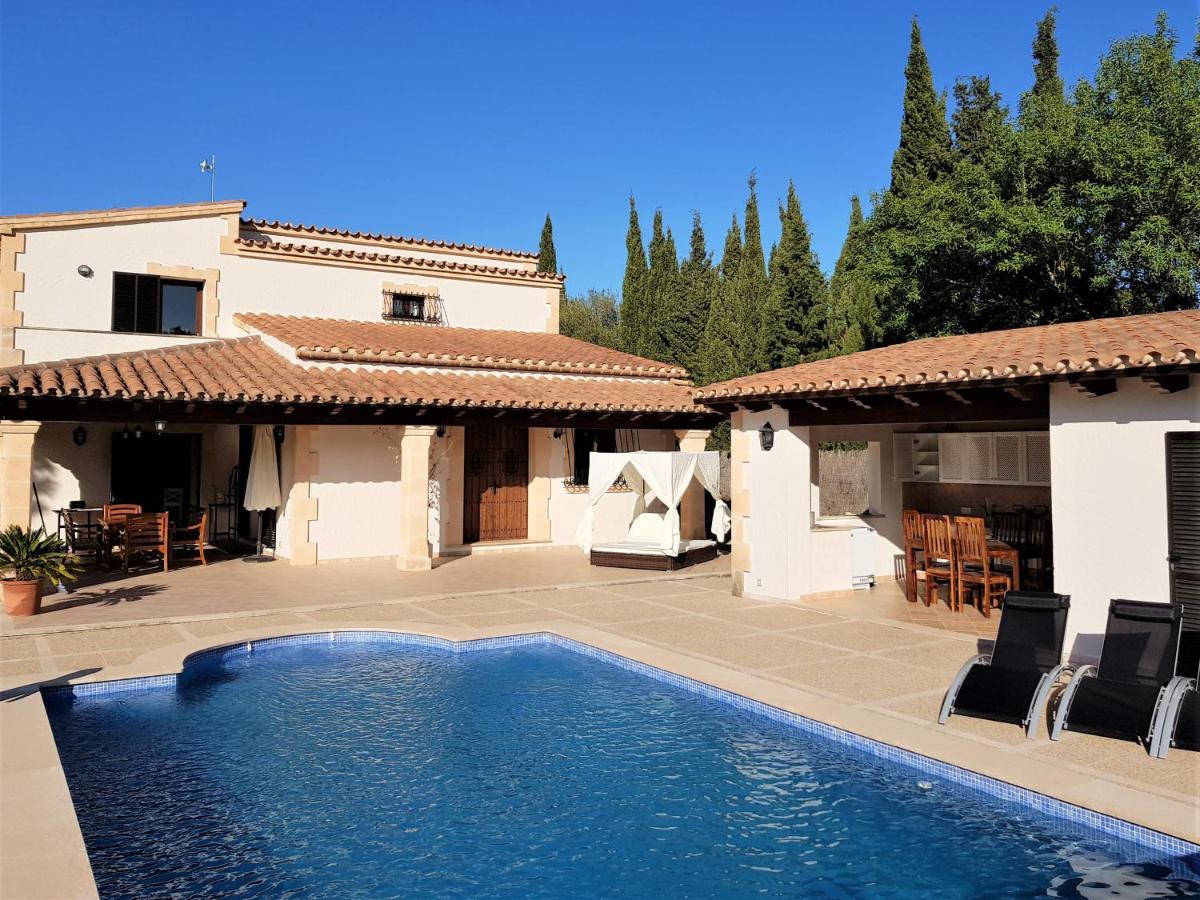 Villa Milagro - 3 Bedroom Finca Style Villa With Pool Near Golf Course/Beaches - Air Cond. ポレンサ エクステリア 写真